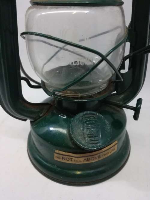 Peace-light oil lamp- The original - green