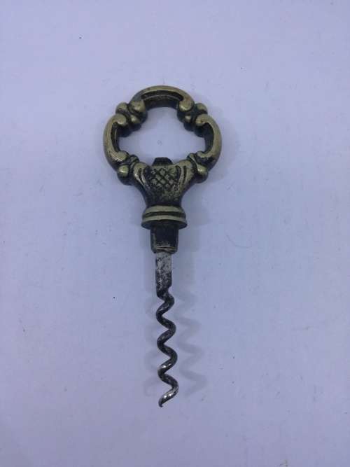 Vintage solid corkscrew