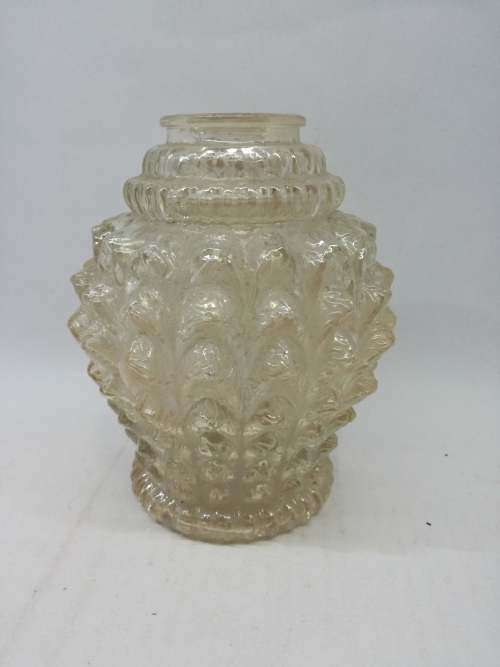 Vintage glass vase