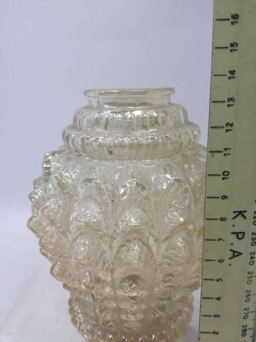 Vintage glass vase