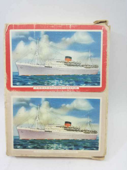Vintage Union -Castle line playing cards