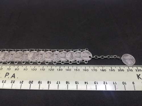 `Coin` bracelet