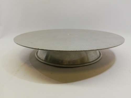 Vintage retro used Nutbrown icing cake decorating turntable