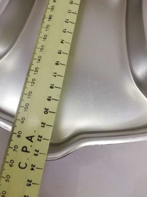 Set of 2 Vintage 1971 Wilton Bell Shape Cake Pans