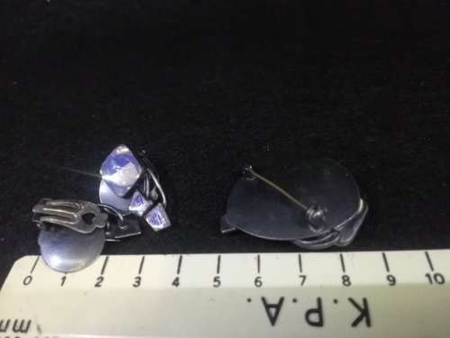 Vintage earrings and brooch set