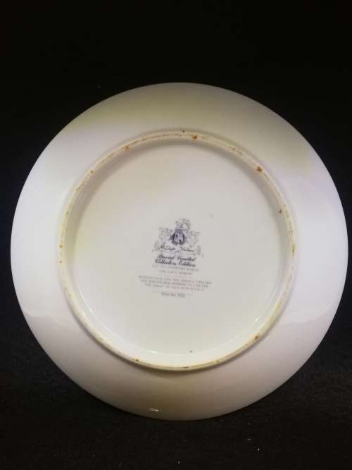 Plate - Special limited Collectors Edition nr 2721 The lace maker