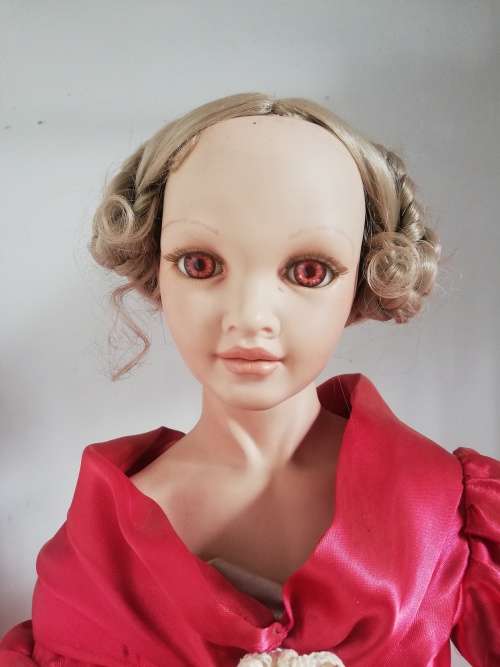 Tall porcelain doll - Collectable by Paul 1995