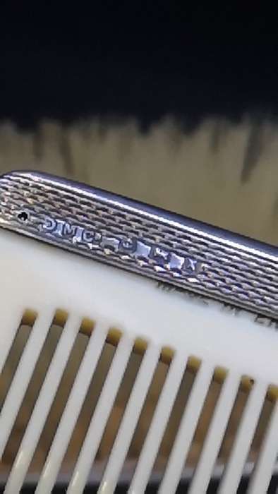 Vintage brush and comb - hallmarked silver - I don`t know the silver weight