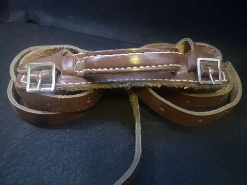 Leather blanket straps