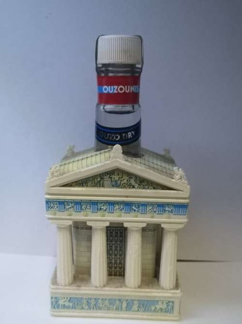 Dry Ouzo bottle - full