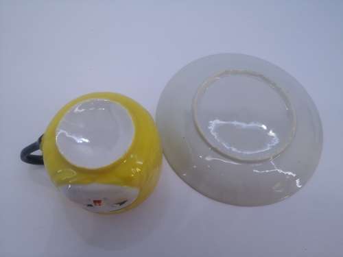 Character cup and saucer