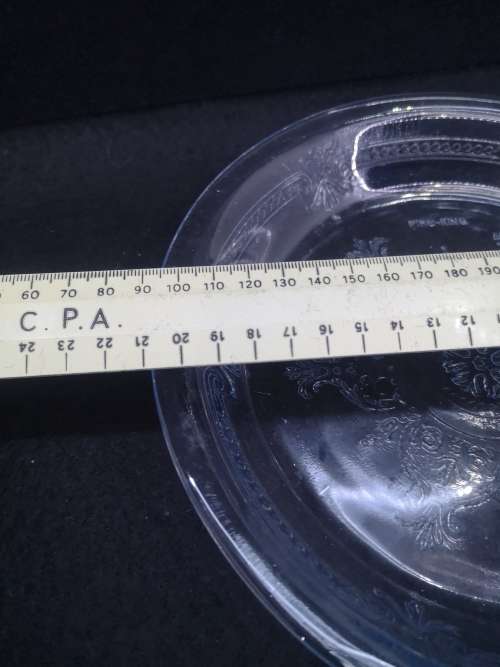 Fire King glass pie dish