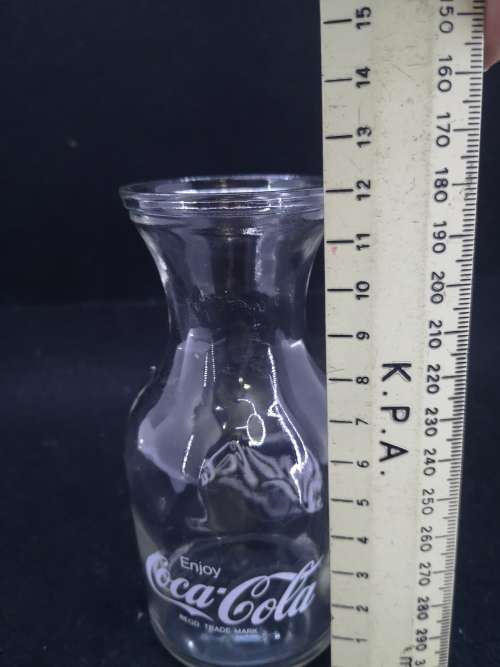 Glass coke carafe