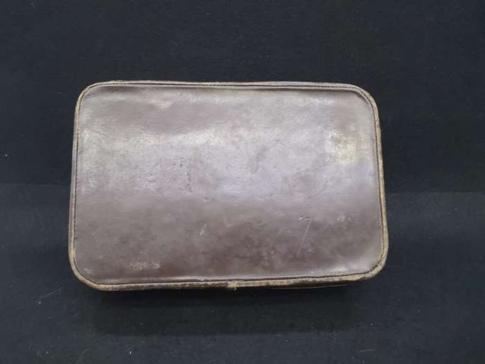 Doctors Leather case - Initialed with stethoscope and blood pressure  tool