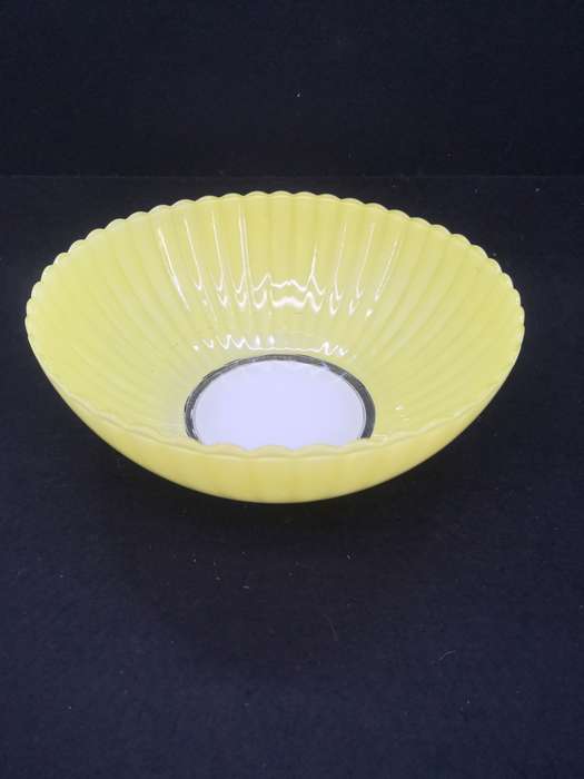 Vintage Huilor Dulcine bowl French - painted