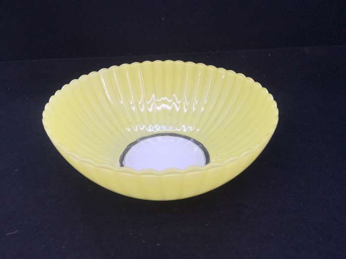 Vintage Huilor Dulcine bowl French - painted