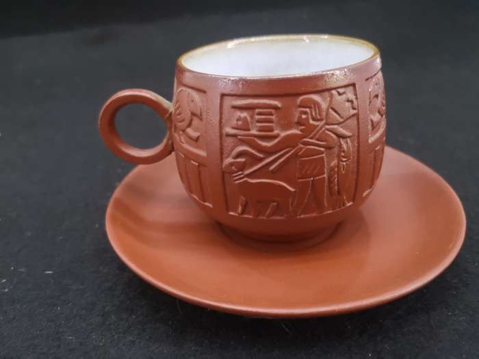 Kyoto cup and saucer