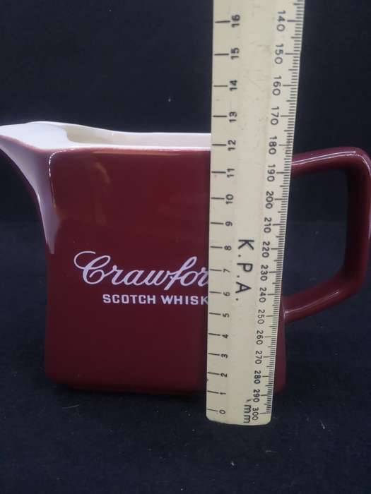 Crawfords Scotch Whisky jug