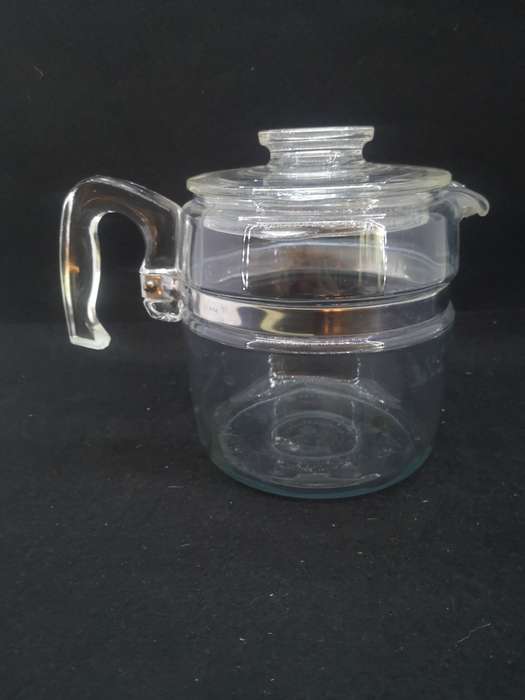 Vintage Pyrex Flameware glass coffee pot