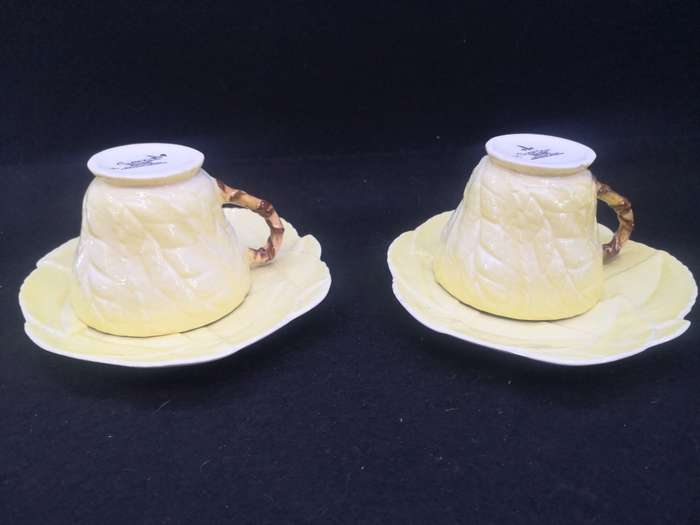 Vintage Carlton Ware cup and saucer set of two