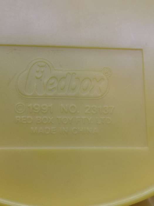 Vintage Redbox musical Merry-go-round - the music box winds but don`t play smooth