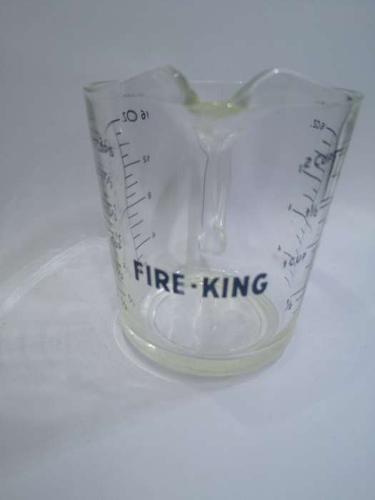 Vintage Fire King jug 500ml