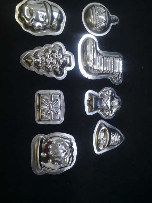 Vintage cute set of chocolate moulds