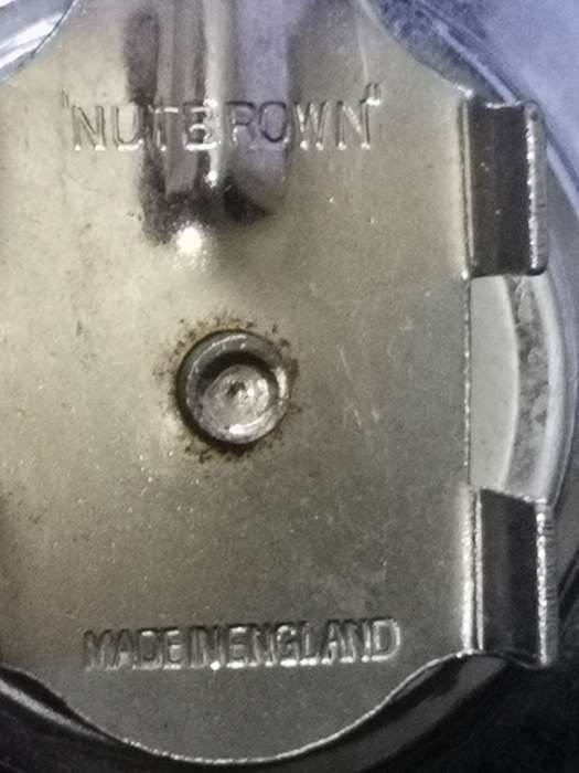 Vintage Nutbrown dough cutter