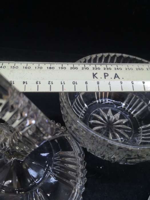 Art deco glass trinkets