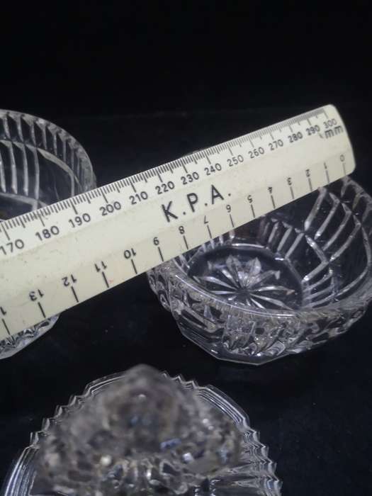 Art deco glass trinkets