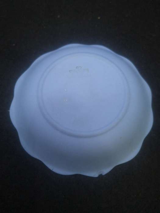Blue Wedgwood plate