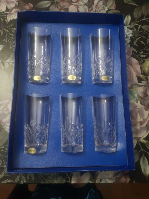 High ball Vitria crystal glasses - BMW branded