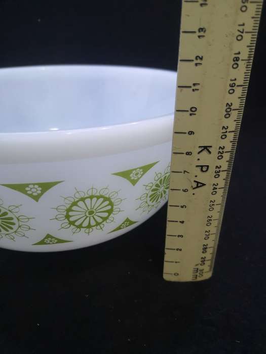 Rare vintage Rigopal Pyrex mixing bowl Argentina