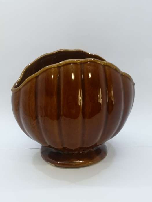 Brown Vintage ceramic vase