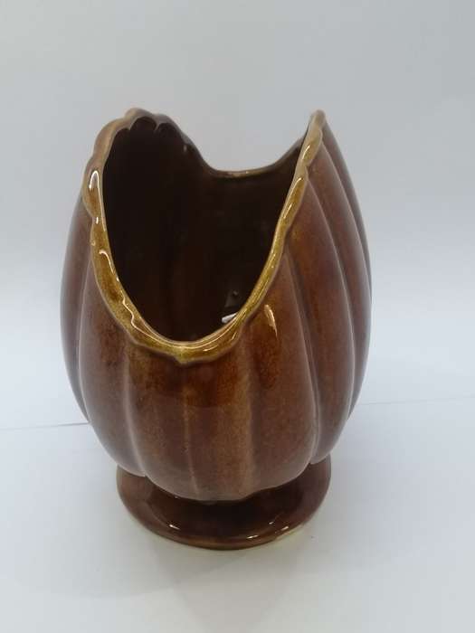 Brown Vintage ceramic vase