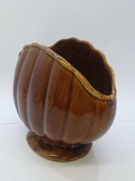 Brown Vintage ceramic vase