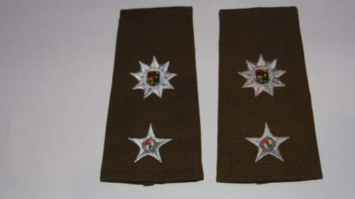 LT COL SHOULDER RANK SET
