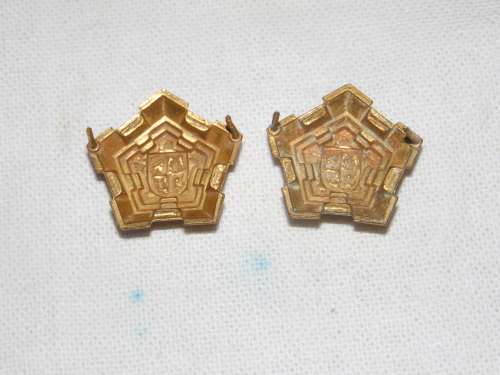 SADF BRASS MAJOR RANK SET