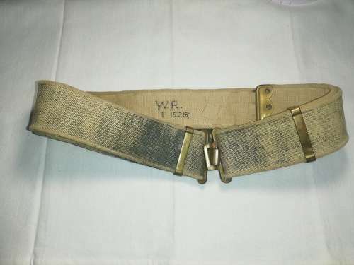 PATTERN 37 WEB BELT