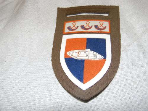 SCHOOL OF ARMOUR WITH OFS COMMAND BAR ALL PINS