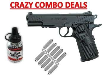 ASG- STI DUTY ONE 4.5mm CO2 BB Pistol- combo deal