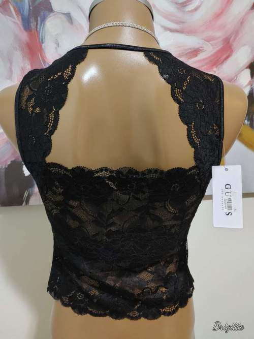 GUESS Lace Shirt - size medium