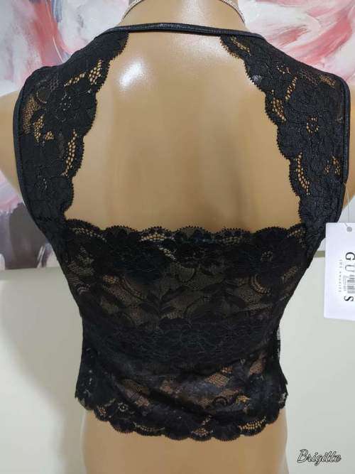 GUESS Lace Shirt - size medium