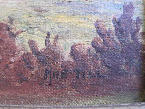 2 X  ORIGINAL OIL PAINTINGS - KAE TILL
