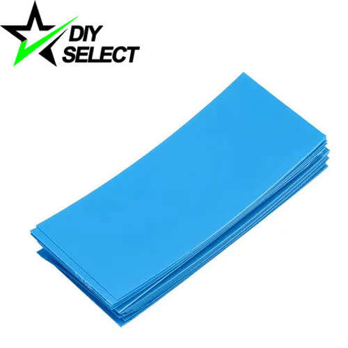 Battery Sleeve 18650 Heat Shrink Tubing Blue 72x30mm **LOCAL STOCK**