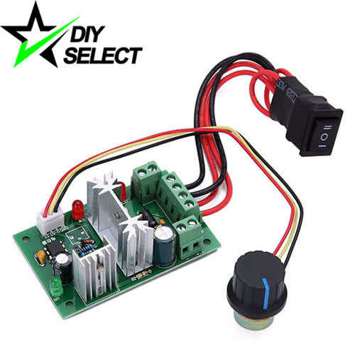 Motor Speed Controller PWM 6-30V 6A + Reverse Switch **LOCAL STOCK**