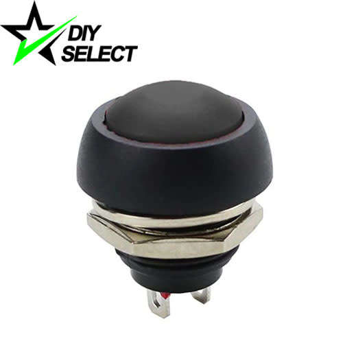Switch Momentary Push Button Black 250V 1A **LOCAL STOCK**