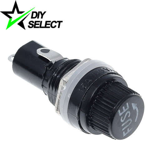 Fuse Holder for glass fuse 5x20mm Panel Mount **LOCAL STOCK**
