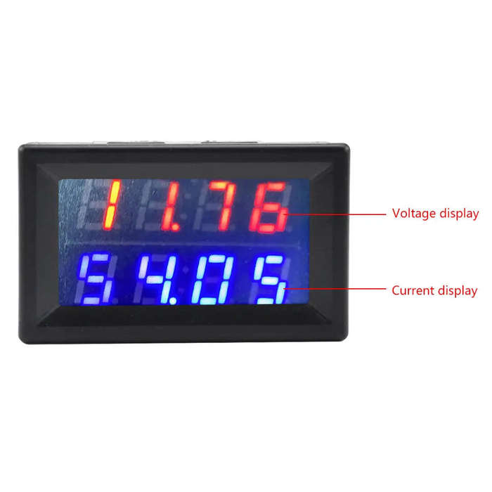 Voltmeter Ammeter DC 0-200V 100A 4 Digit Display + Shunt **LOCAL STOCK**