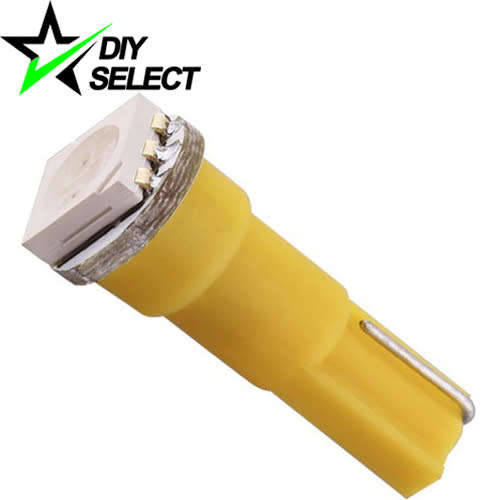 Car T5 Dashboard Light Yellow 1Led 5050 12V **LOCAL STOCK**